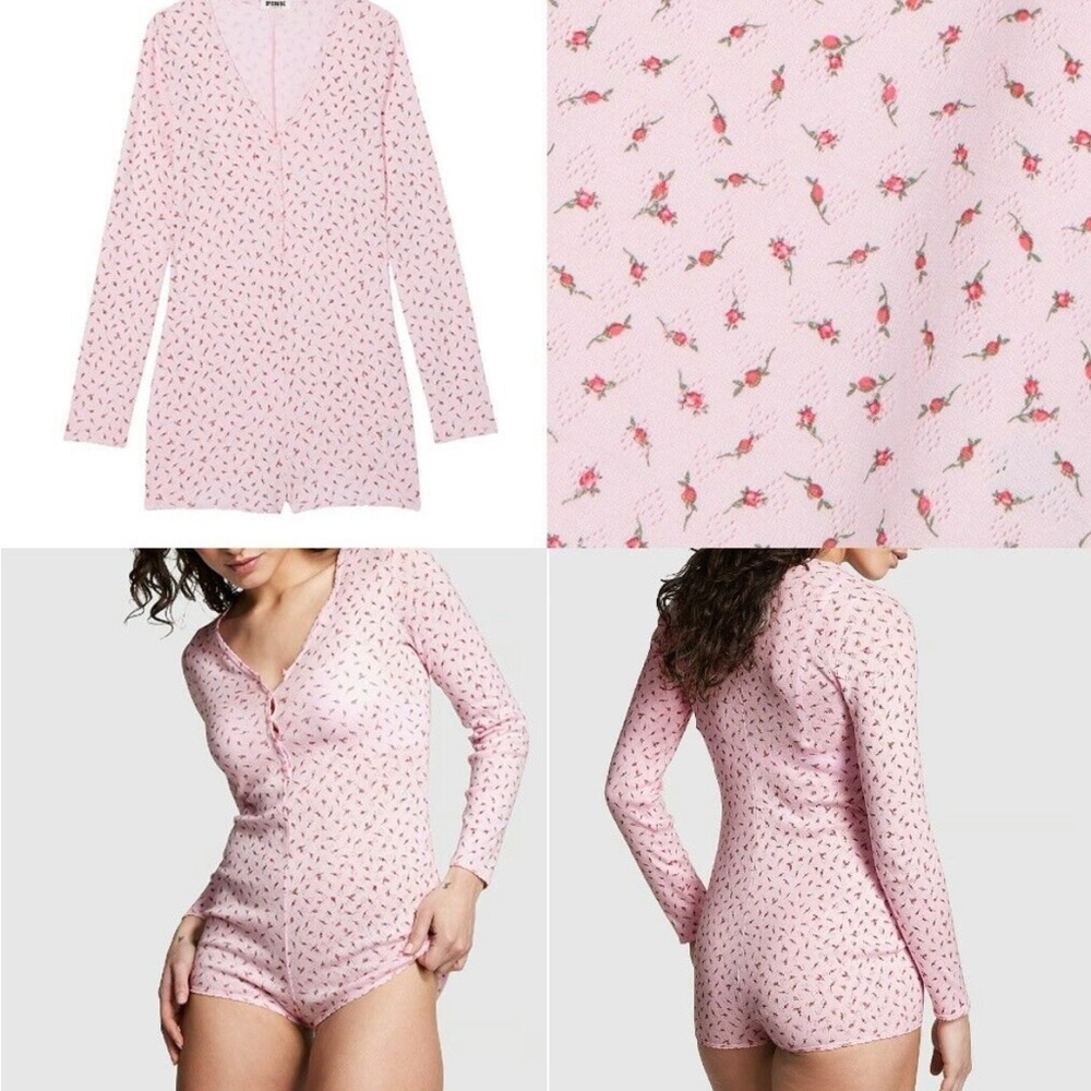 Floral Pink Women's Sleepwear